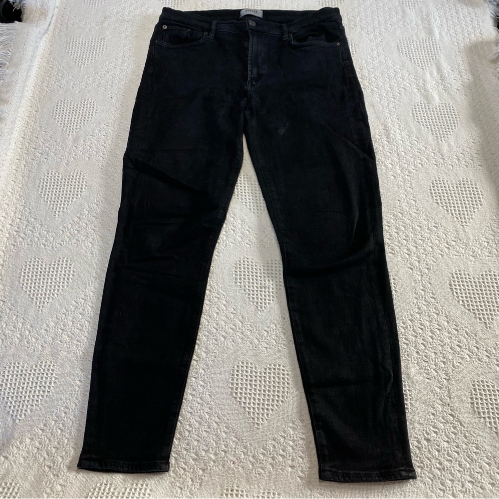 Agolde Black Skinny Jeans (31)